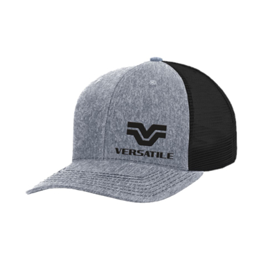 Versatile Grey/Black Trucker Hat